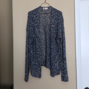 Cozy Heather Blue Hollister Cardigan